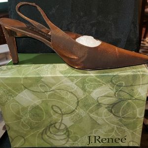 J. Renee Bronze Heels